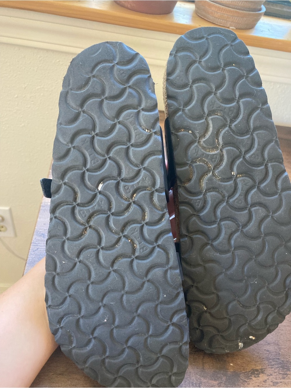 Birkenstock Mayari Sandal Size 39 Black Leather Great Condition - Picture 7 of 9